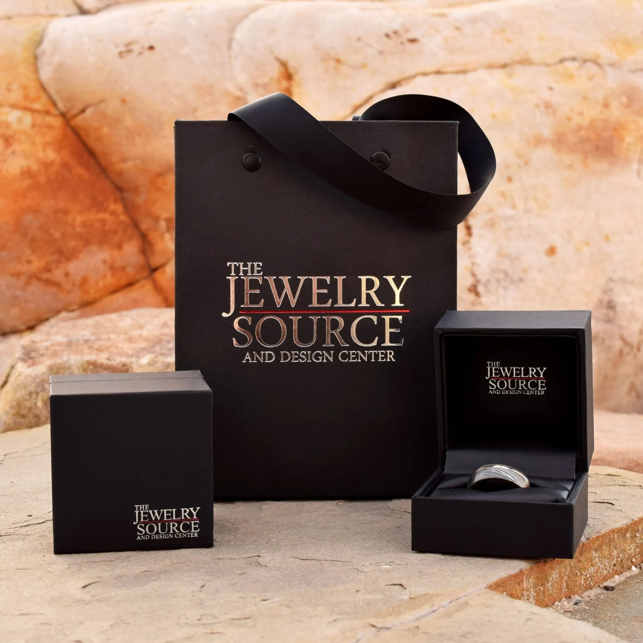 8mm Matte Black Ceramic Ring - Men's Wedding Bands