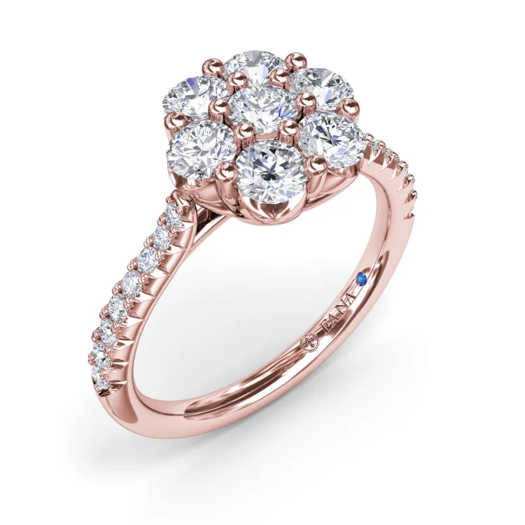 Blossoming Diamond Ring