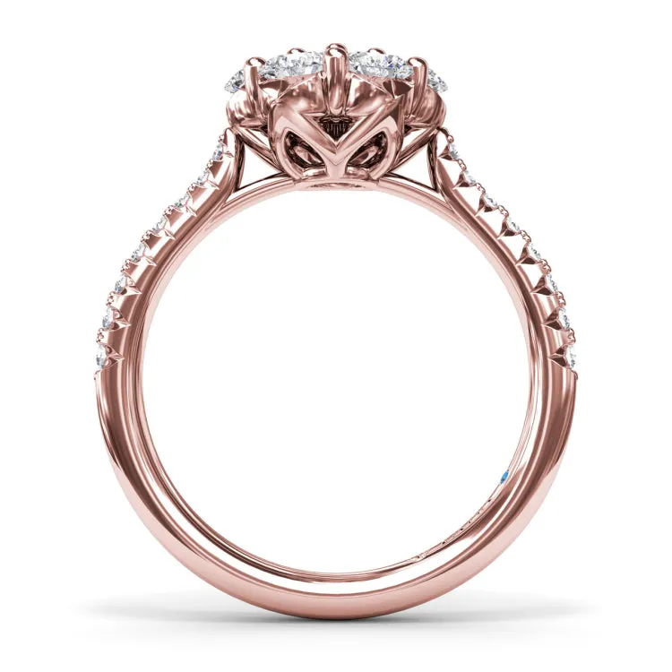 Blossoming Diamond Ring