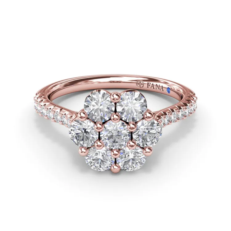Blossoming Diamond Ring