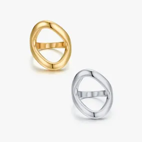Chunky Oval Ring