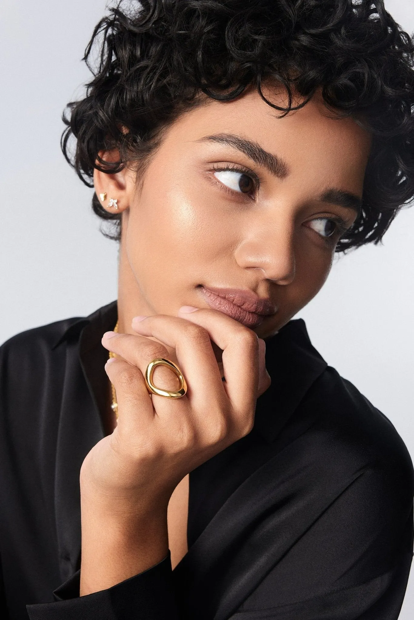 Chunky Oval Ring