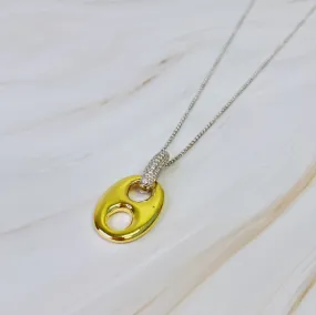 Glam Horse Bit Drop Necklace