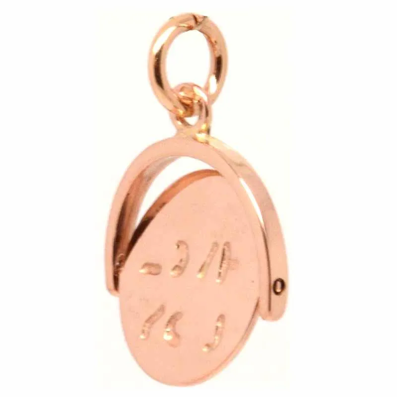Gold  I Love You Spinner Charm