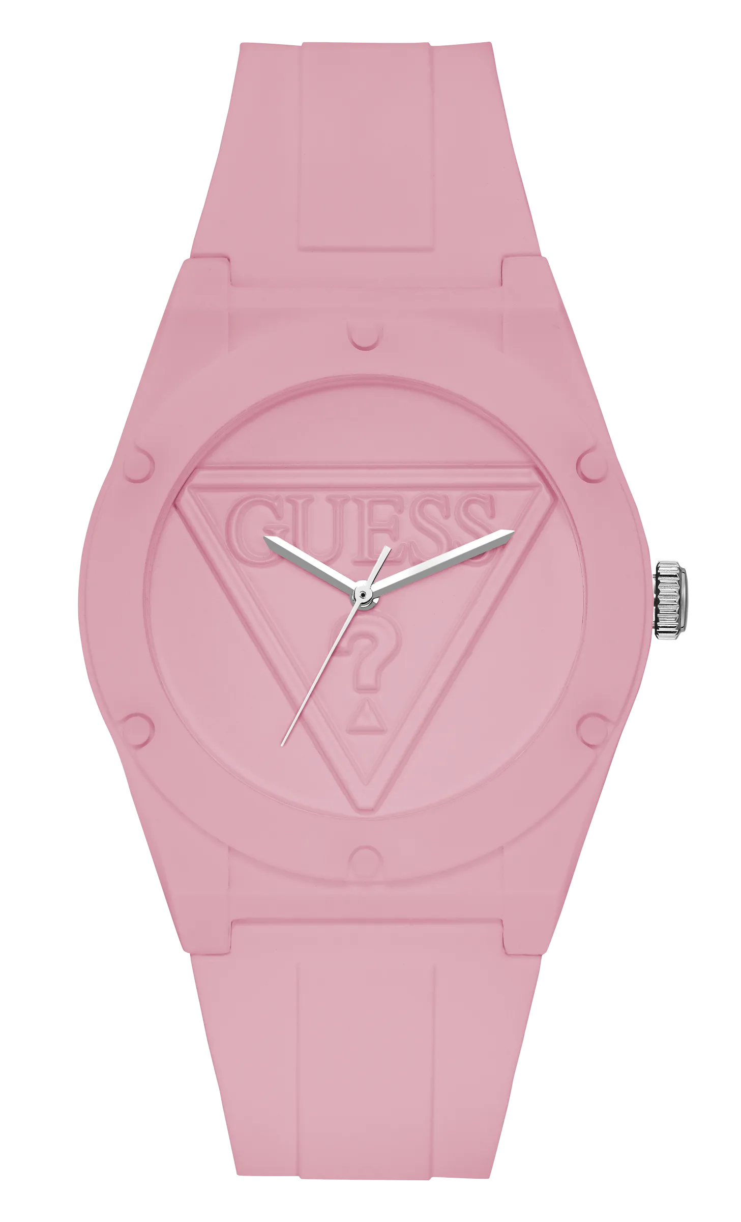Guess Women Pink Dial Analog Watch - W0979L5