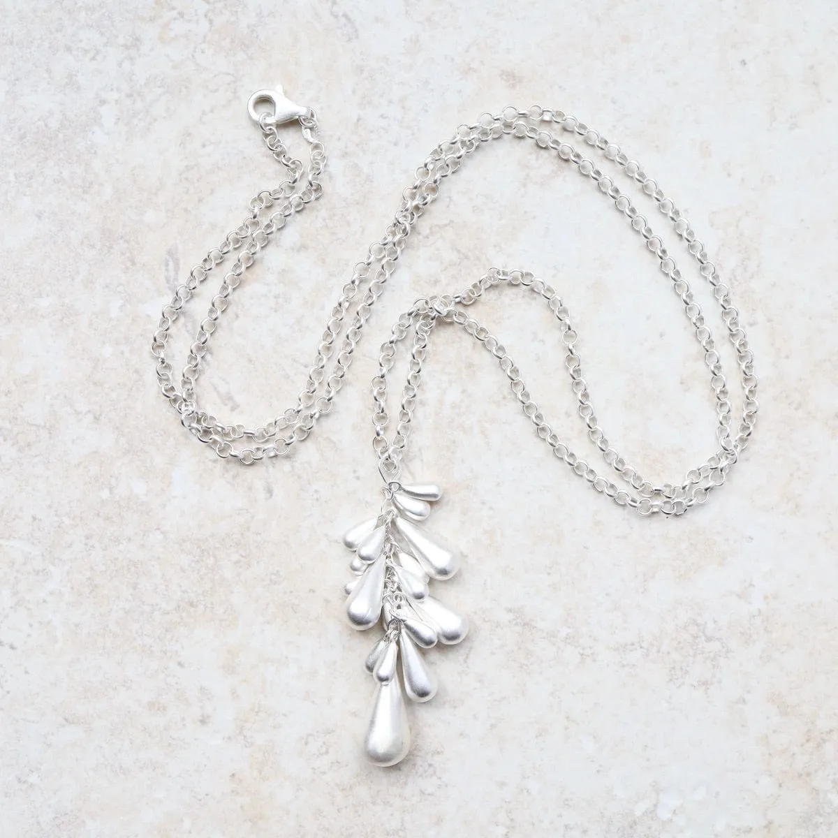 H20 Long Cluster Necklace