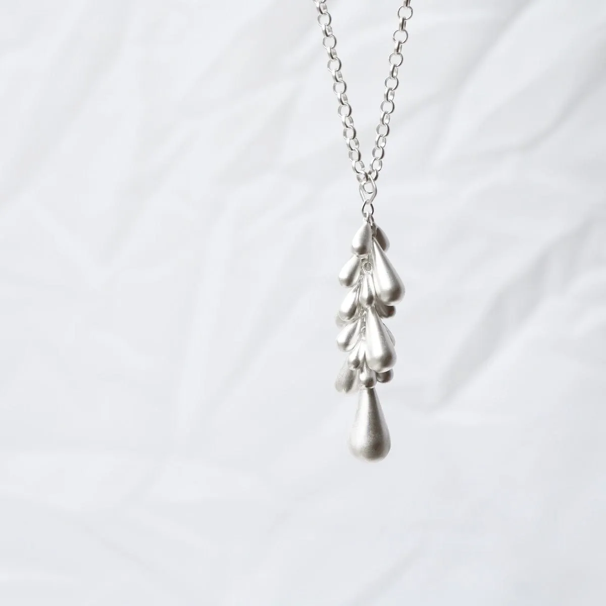 H20 Long Cluster Necklace