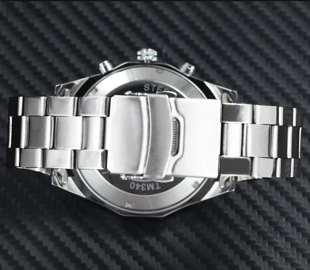 Luxury Skeleton SKULL Mechanical Watch