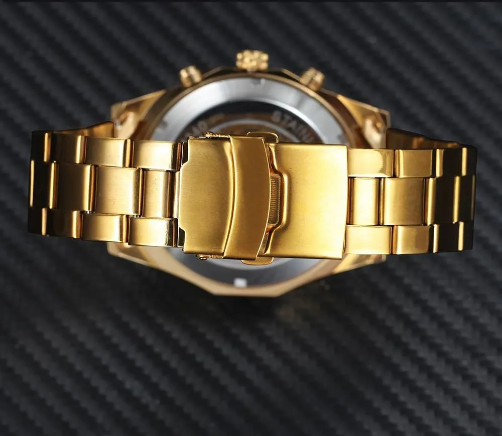 Luxury Skeleton SKULL Mechanical Watch
