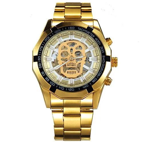 Luxury Skeleton SKULL Mechanical Watch