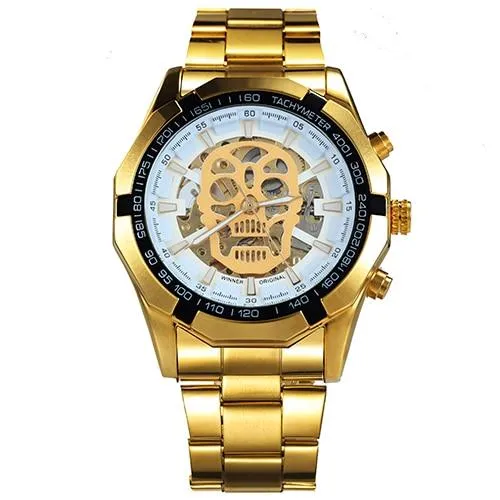 Luxury Skeleton SKULL Mechanical Watch
