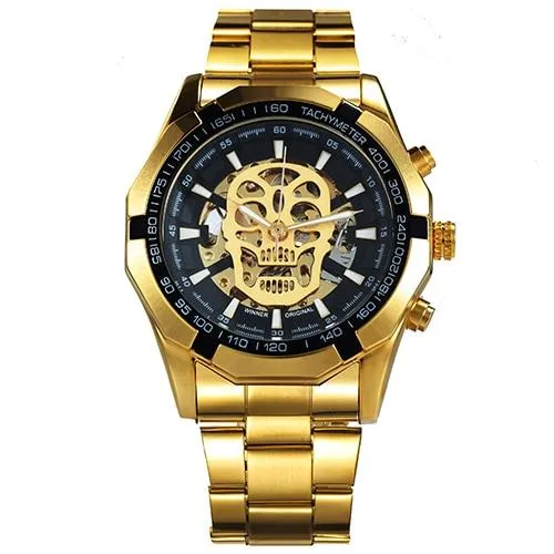 Luxury Skeleton SKULL Mechanical Watch