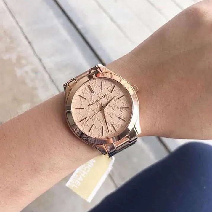Michael Kors Runway Rose Gold Ladies Watch MK3336