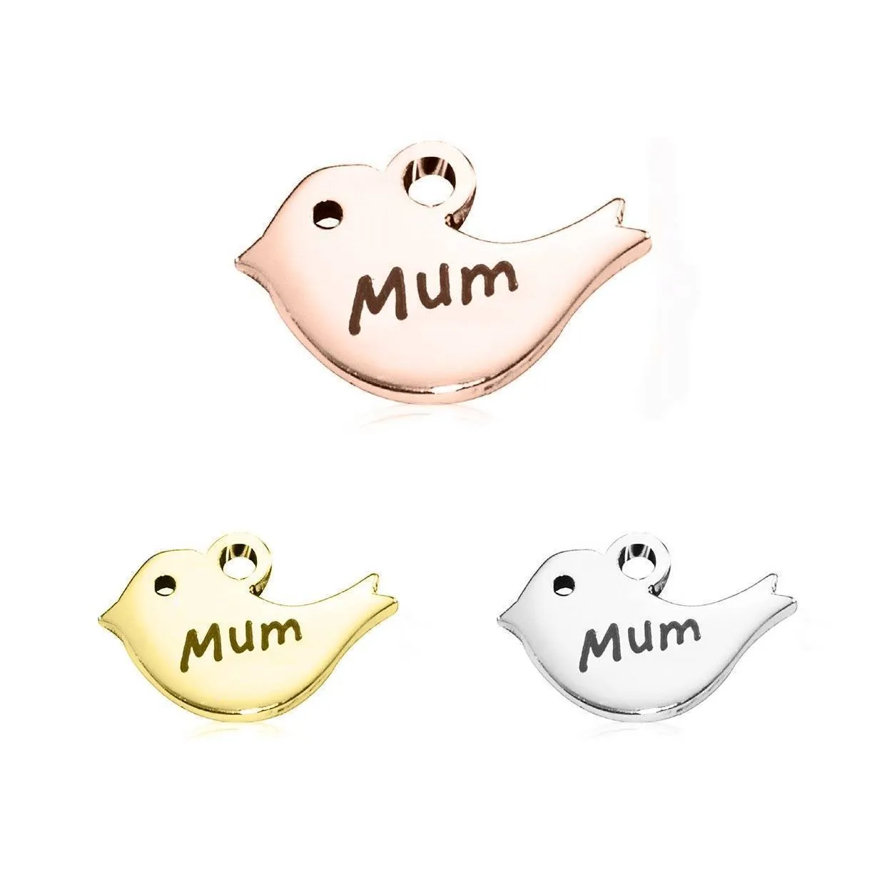 Mother Bird Charm For Dream Locket