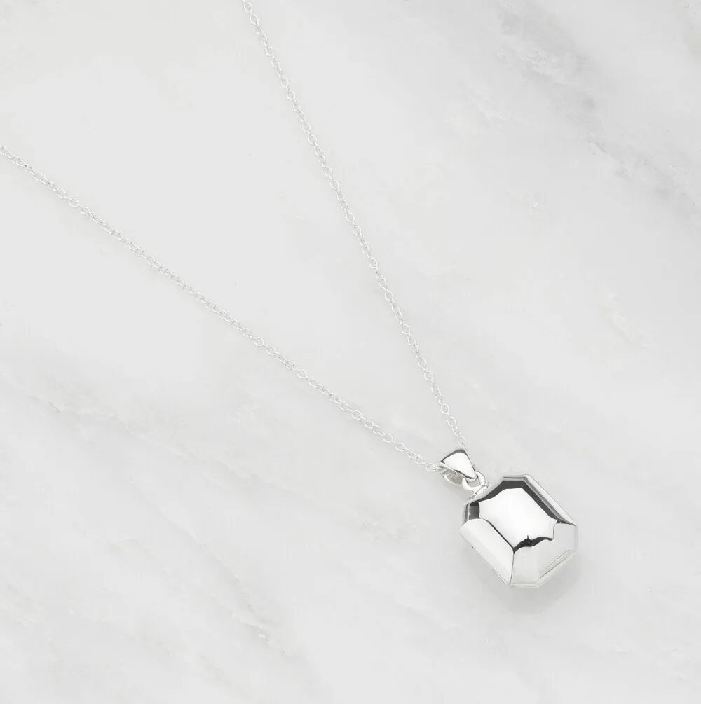 Silver Ball Locket