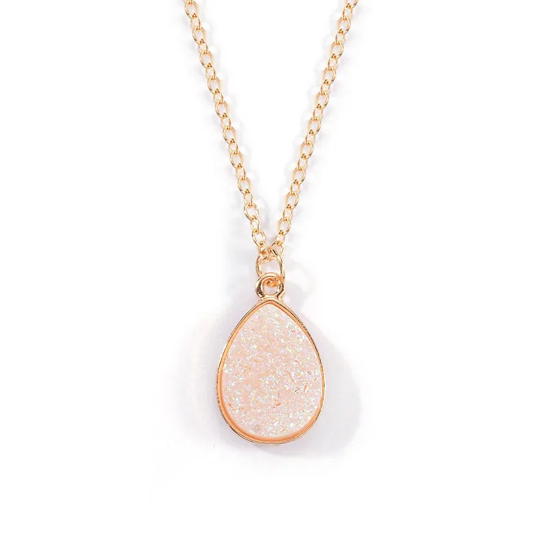 Simple water drop pendant