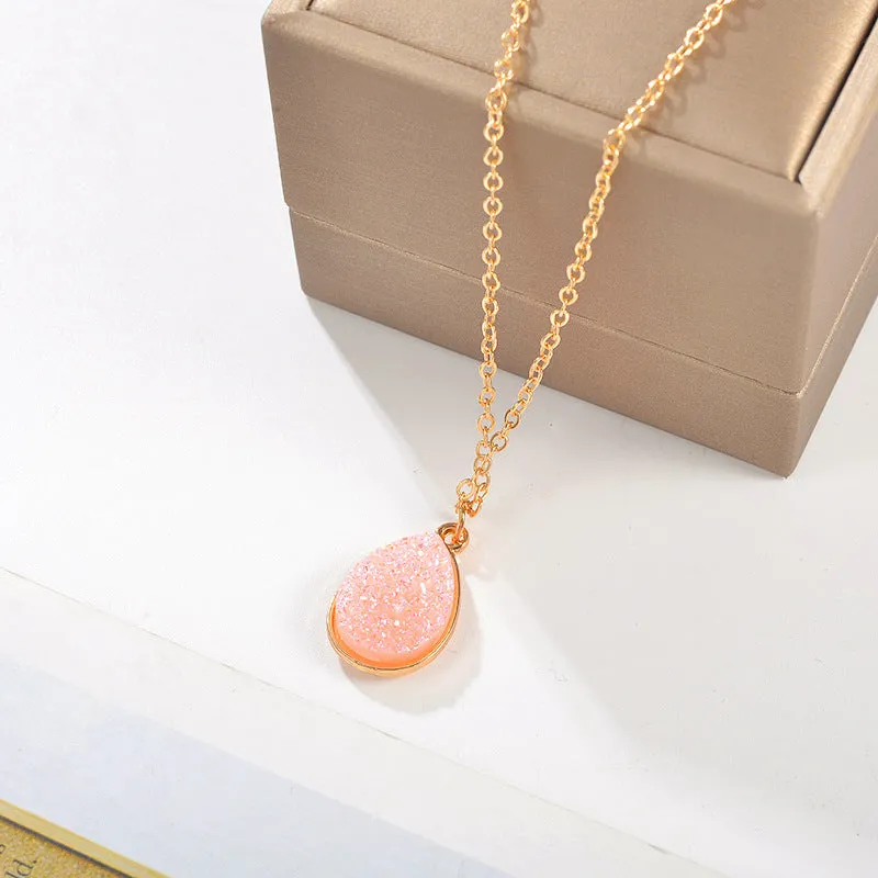 Simple water drop pendant