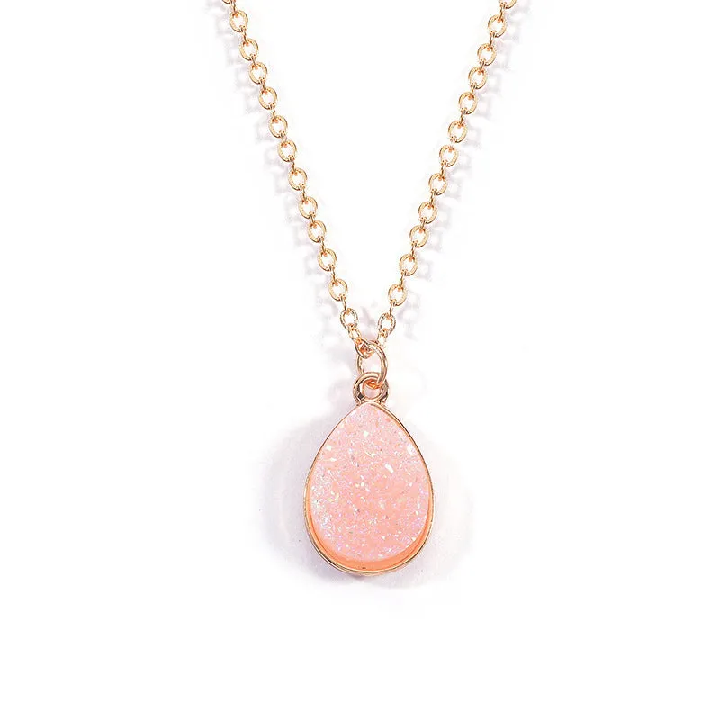 Simple water drop pendant