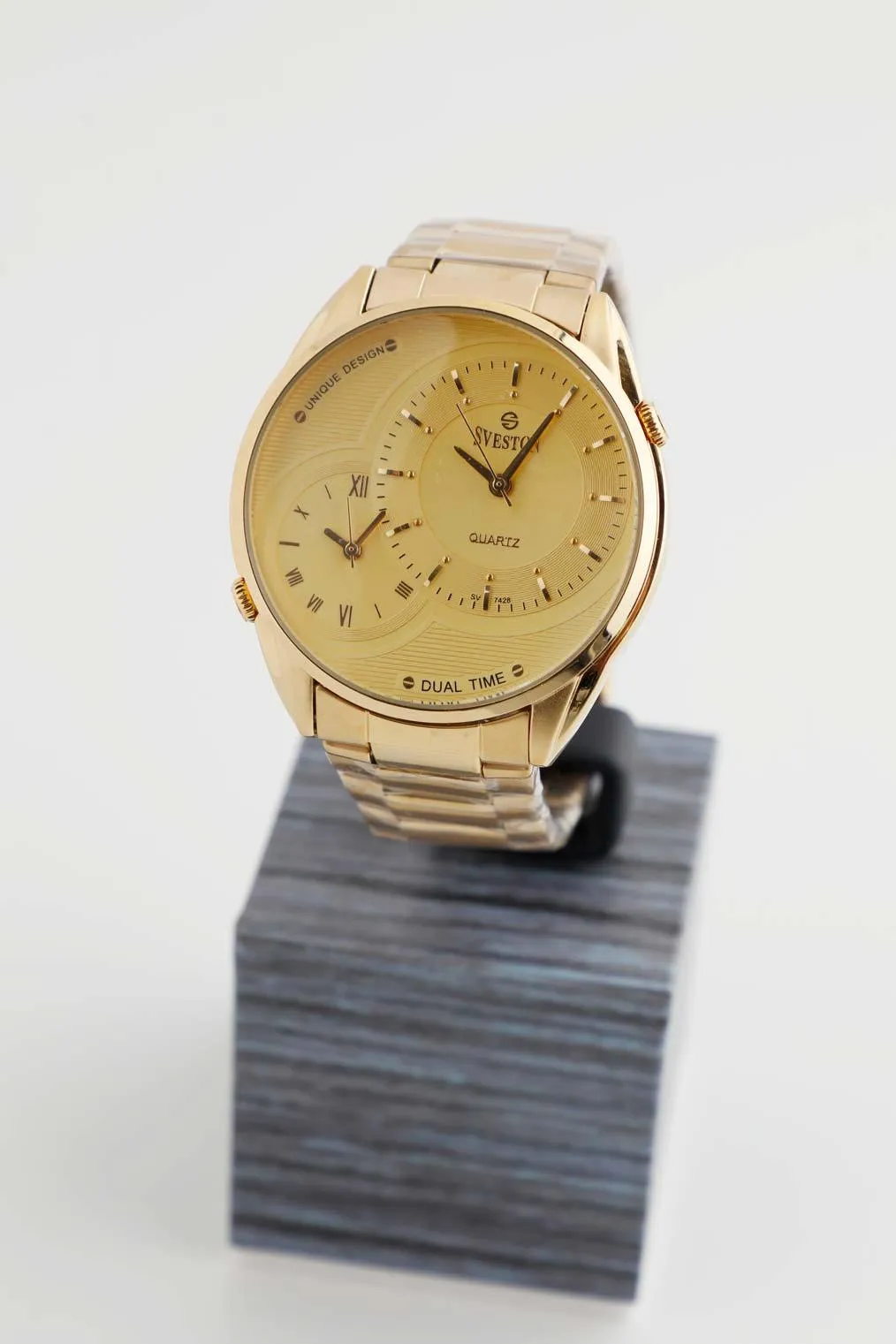 SVESTON DUAL TIME DESIGN UNISEX WATCH