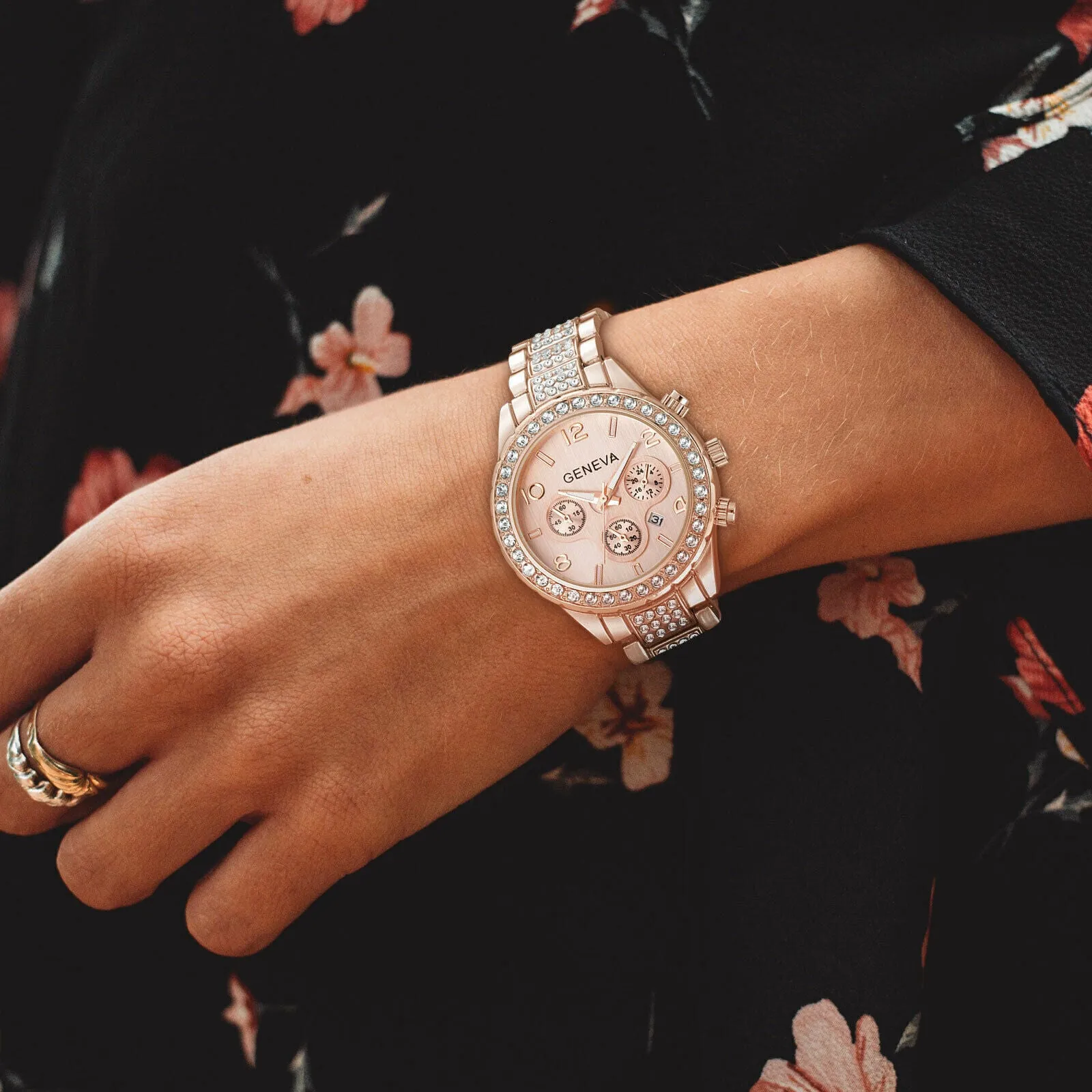 Women Classic Stainless Steel   Watch