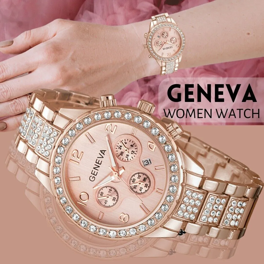 Women Classic Stainless Steel   Watch