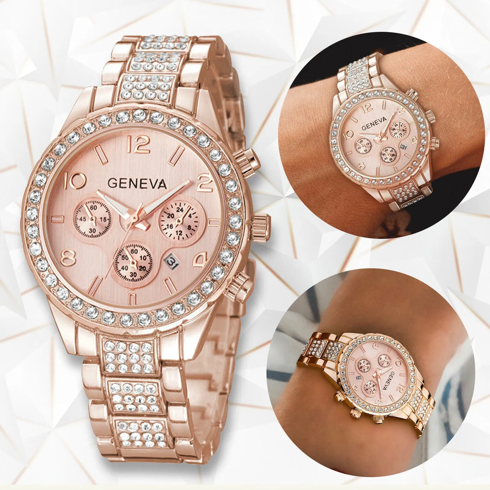 Women Classic Stainless Steel   Watch